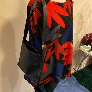 ✨Ralph Lauren shoulder black leather bag